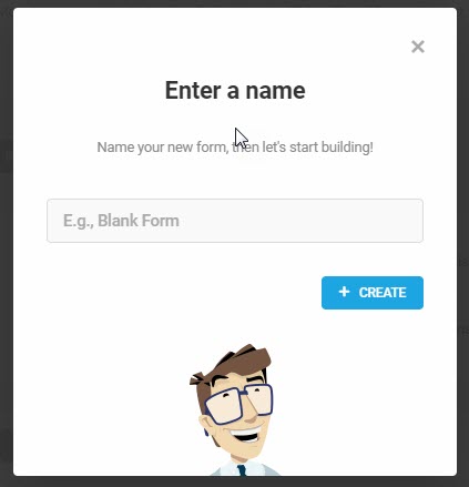 Forminator: Blank Form Name