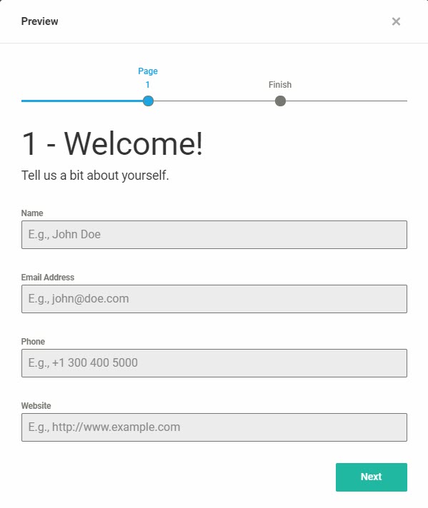 Forminator: Steps Pagination